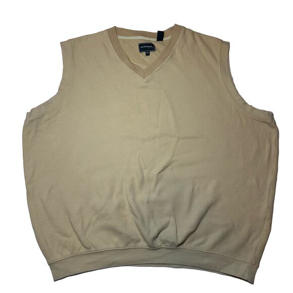 bolle Other - Bolle Golf Vest Sweater Mens Size XXL Yellow 100% Cotton